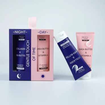 Набор по уходу за руками Beauty Derm Day & Night: дневной крем для рук 75 мл, ночной крем для рук 75 мл фото 2