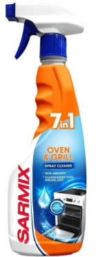 Средство для уборки SARMIX чистка духовок и микроволновых печей с триггером 7 в 1, 500 мл