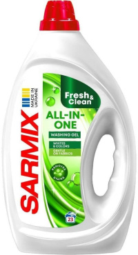 Гель для стирки SARMIX All-in-one 900 мл