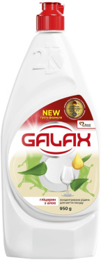 Средство для мытья посуды Galax Глицерин с алоэ вера 950 г