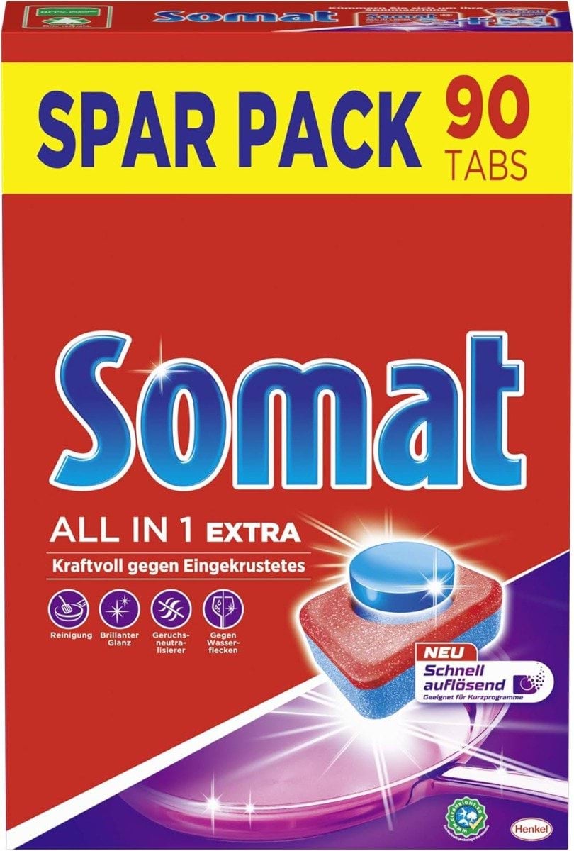 Засіб для посудомийних машин Somat All in 1 таблетки 90 шт.