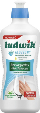 Засіб для миття посуду Ludwik бальзам з алое вера 900 мл