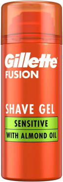 Гель для бритья Gillette Fusion для чувствительной кожи 75 мл