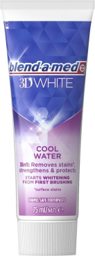 Зубная паста Blend-A-Med 3D White Прохлада воды 3 в 1, 75 мл фото 2