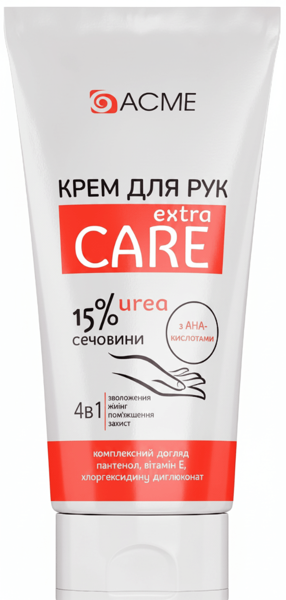 Крем для рук Acme Pharma с мочевиной 15% 4 в 1, 30 мл