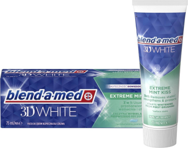 Зубна паста Blend-A-Med 3D White М'ятний поцілунок 75 мл