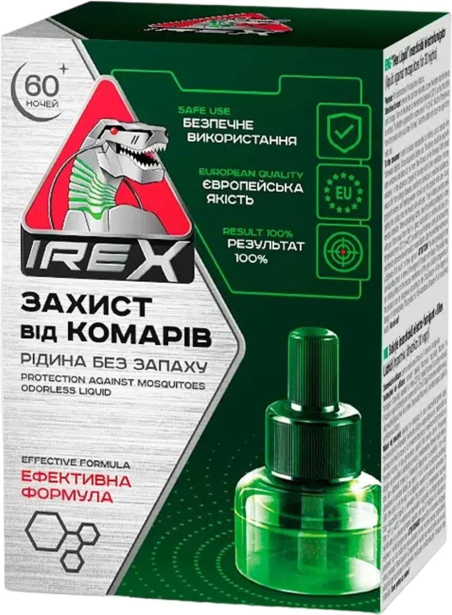 Рідина від комарів IREX для фумігатора 60 ночей 37 мл