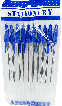 Набор синих шариковых ручей10шт PRS101859 (izi22), 1набор