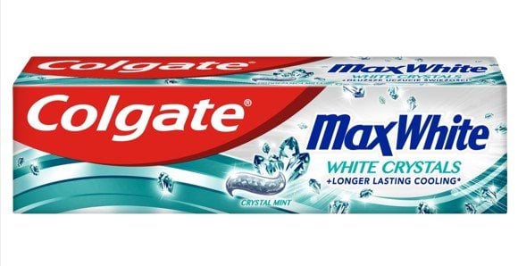 Colgate з/паста Макс Блиск White Crystals, 75мл