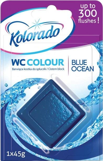 Таблетка для унітазу Kolorado WC Colour синя 45 г