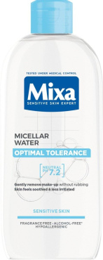 Міцелярна вода Mixa Optimal Tolerance для чутливої шкіри 400 мл