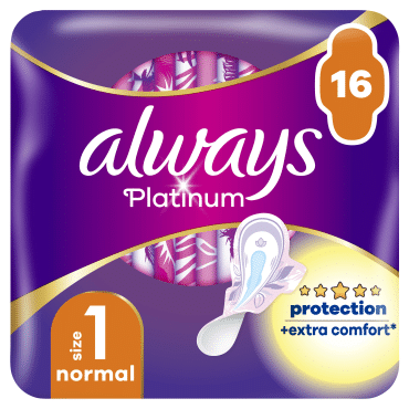 Гигиенические прокладки Always Platinum Normal Размер 1 16 шт