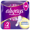 Гігієнічні прокладки Always Platinum Super Розмір 2 14 шт
