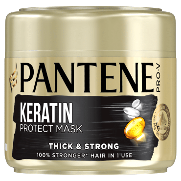 Маска для волосся з кератином Pantene Pro-V Густі та міцні, 300 мл