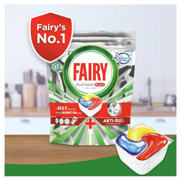 Таблетки для посудомоечных машин Fairy Platinum Plus, 40 шт фото 7