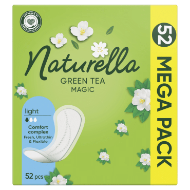 Щоденні прокладки Naturella Green Tea Magic Normal, 52 шт фото 1