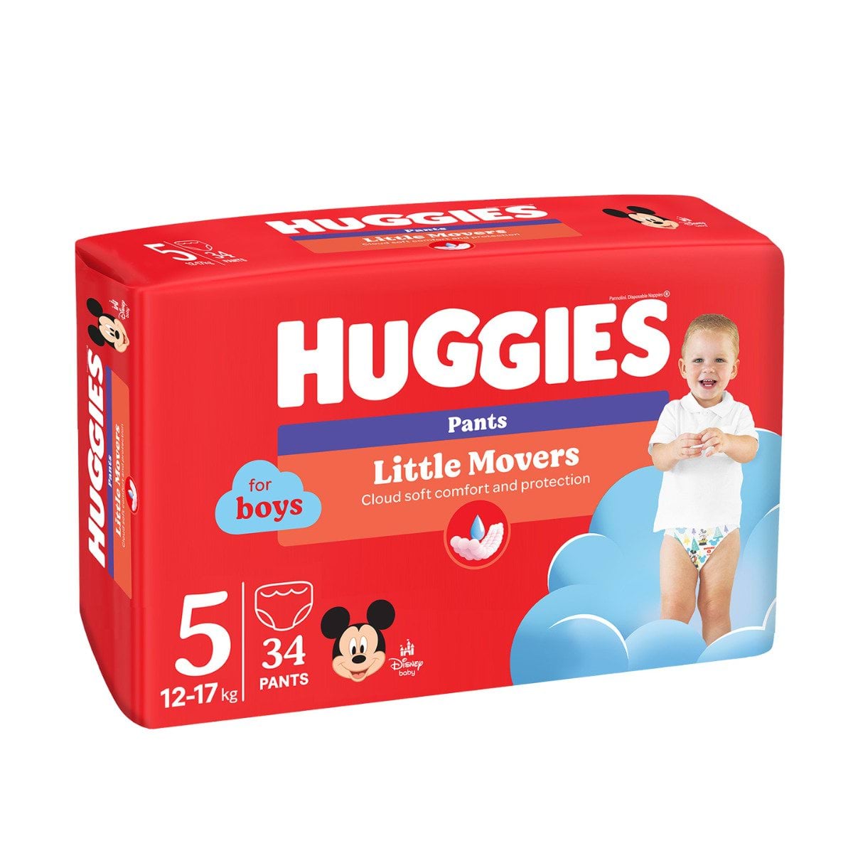 Huggies трусики для мальчиков Pants 5 г, 34шт