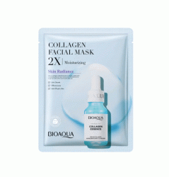 Маска для обличчя тканинна з колагеном BIOAQUA Collagen Essence, 30 г