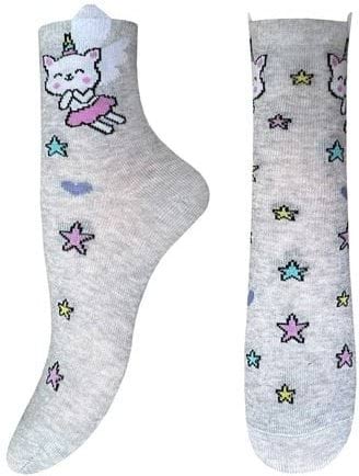 Детские носки Легка хода 9449, 16-18 р серебро меланж