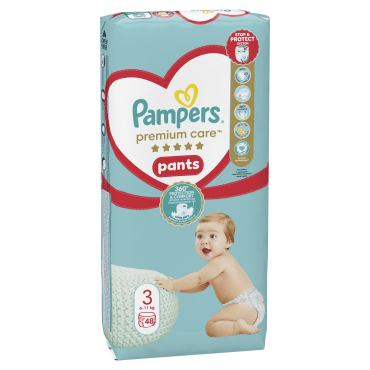 Підгузки - трусики Pampers Premium Care Pants Розмір 3 (6-11 кг), 48 шт фото 1