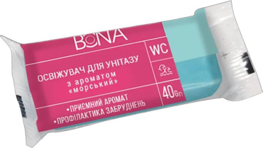 Засіб для унітазу Bona Морський освіжаючий запаска 40 г