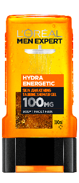 Гель для душу L`Oreal MenExpert Hydra Energetic, 300 мл