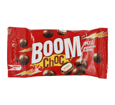Boom Chok арахіс в молочному шоколаді, 45г
