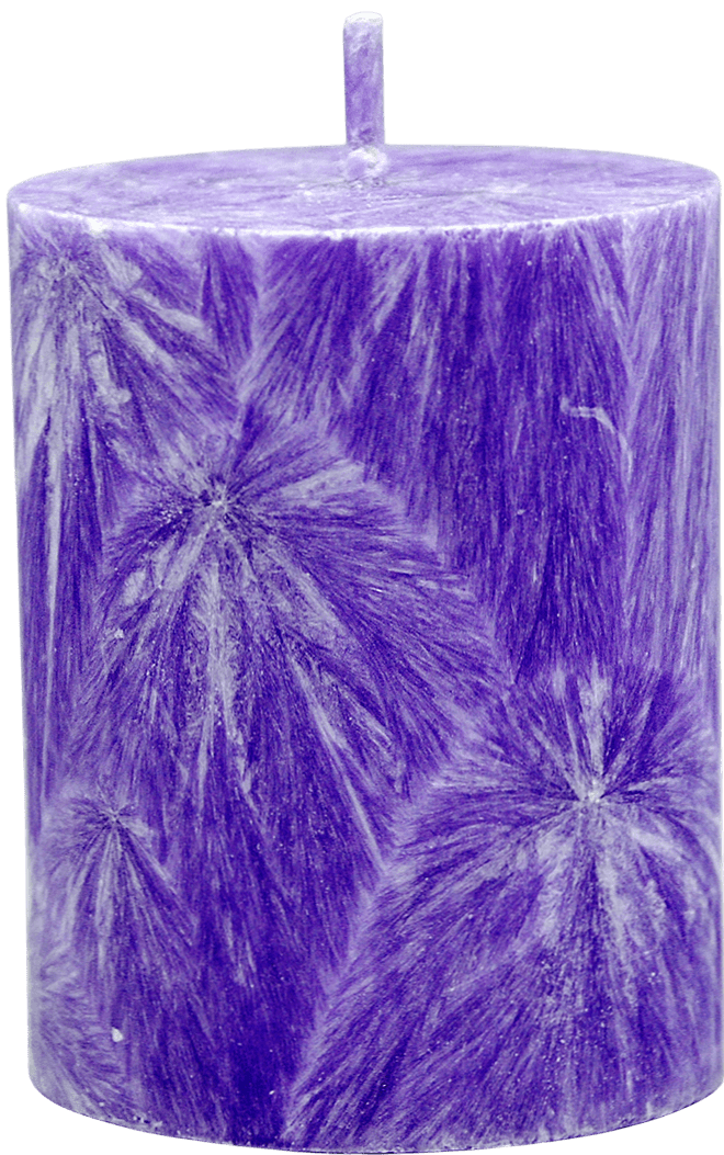 Свеча цилиндрическая СД (WP06) 55/70 лавандовая 1 шт.