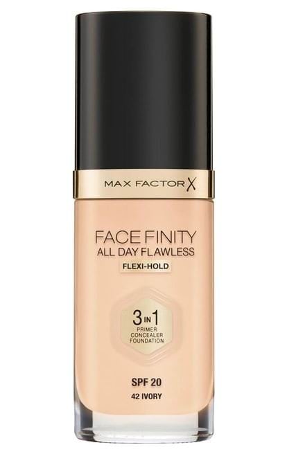 Тональний крем для обличчя Max Factor Face Finity All Day Flawless 3 до 1, № 42, 30 мл