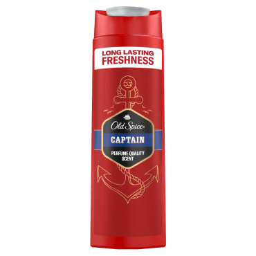 Гель для душа и шампунь для мужчин 2в1 Old Spice Captain 400 мл
