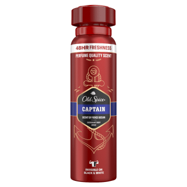 Аэрозольный дезодорант Old Spice Captain 150 мл