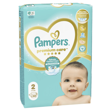 Подгузники Pampers Premium Care Размер 2 (4-8 кг), 68 шт фото 2
