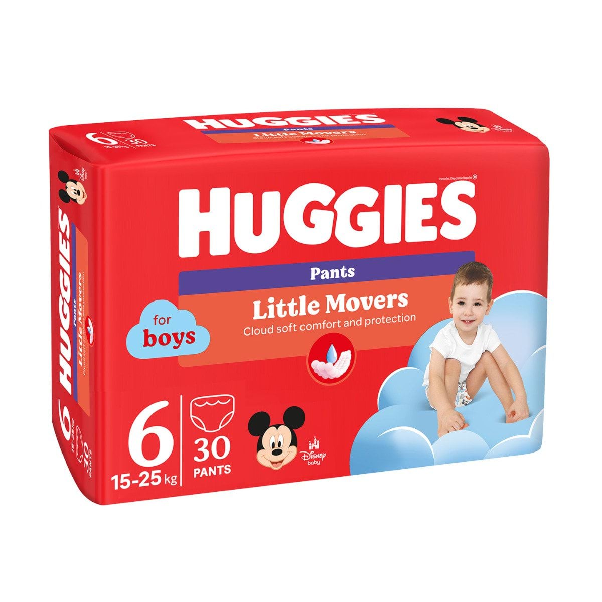 Huggies трусики для хлопчиків Pants 6 р, 30 шт
