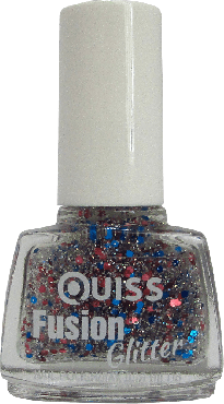 Лак для ногтей Quiss Fussion Glitter №03, 6 г