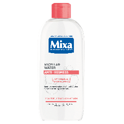 Міцелярна вода Mixa проти подразнень для чутливої шкіри обличчя, схильної до почервонінь, 400 мл