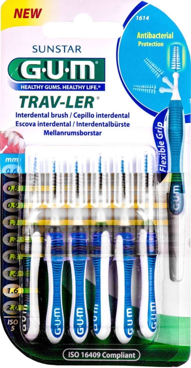 Зубна щітка GUM міжзубна TravLer 1.6 мм