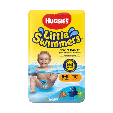 Huggies трусики для плавания Little Swimmers 12-18кг, 11шт фото 1
