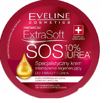 Крем для обличчя Eveline Extra Soft інтенсивно регенеруючий SOS 200 мл