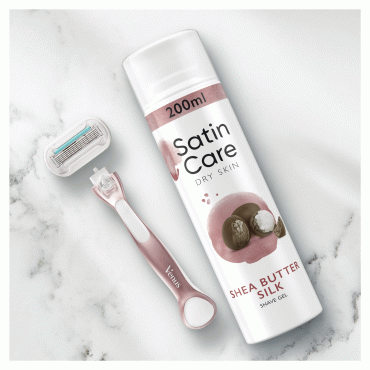 Гель для гоління Satin Care для сухої шкіри 200 мл фото 5