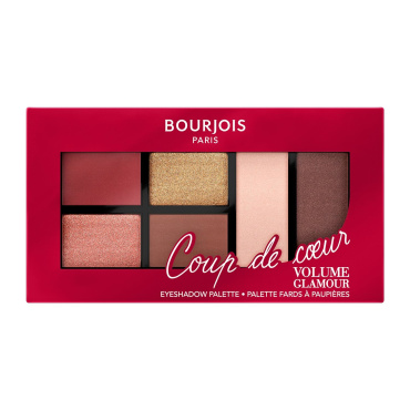 Палетка тіней для очей Bourjois VOLUME GLAMOUR 001, Coup de coeur фото 1