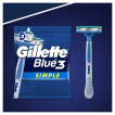 Бритви одноразові Gillette Blue Simple 3, 4 шт фото 7