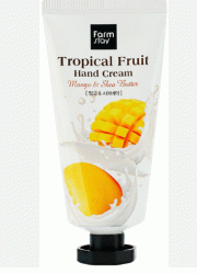 FarmStay крем для рук увлажняющий с экстрактом манго Tropical Fruit, 100мл