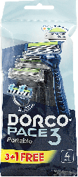 Dorco станок одноразовый 3 лезвия, 4 шт