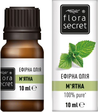 Олія ефірна Flora Secret М'ята, 10 мл