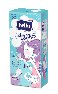 Прокладки гигиенические ежедневные Bella Panty for Teens Sensitive 38 шт