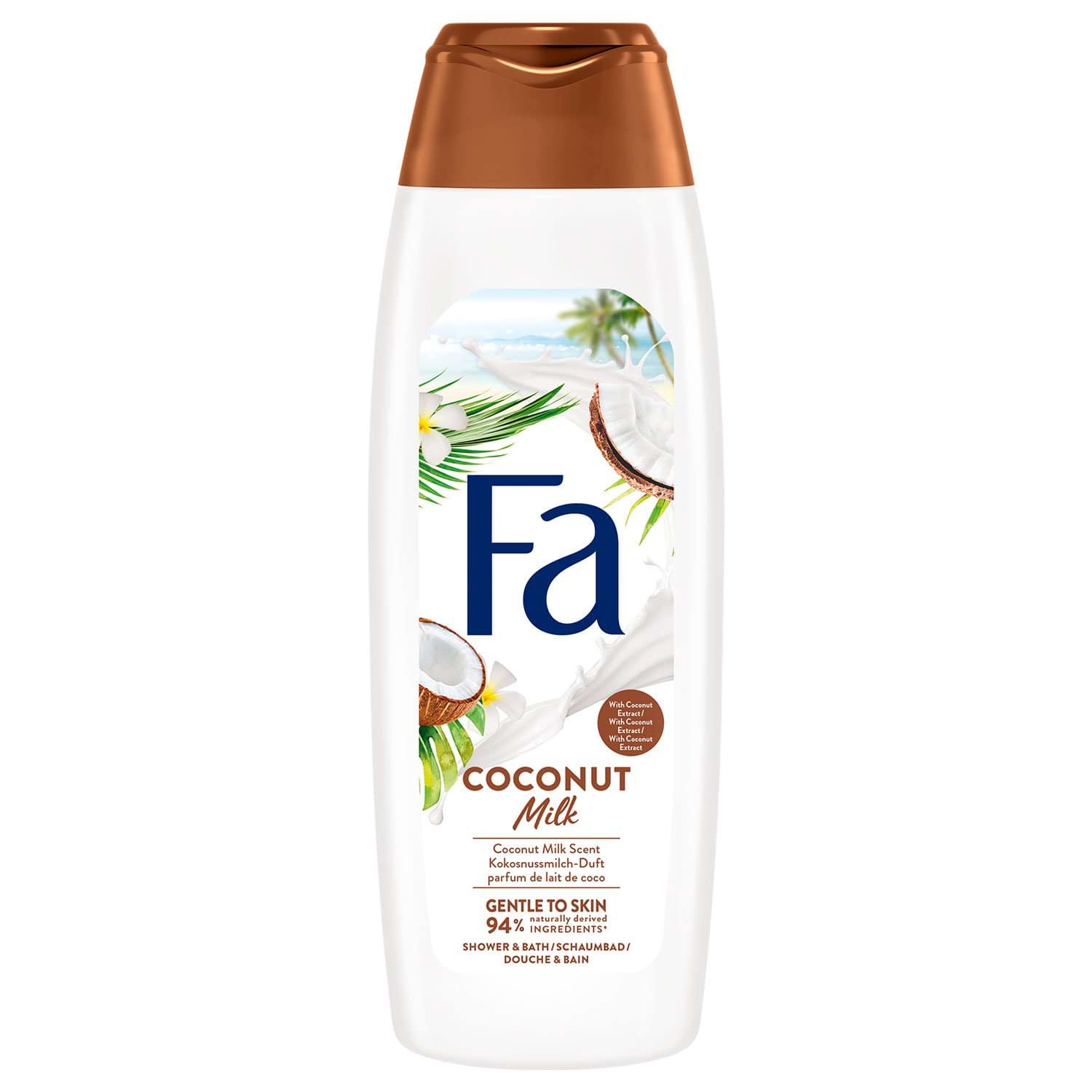 FA гель для душа Coconut Milk, 750мл