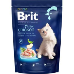 Brit Premium корм сухой для кошек с курицей от 1-12 месяцев, 300 г