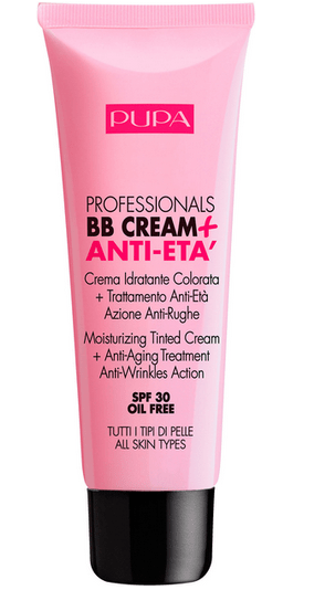 Крем-праймер для обличчя BB Pupa Cream+Primer зволожувальний антивіковий 2, 50 мл