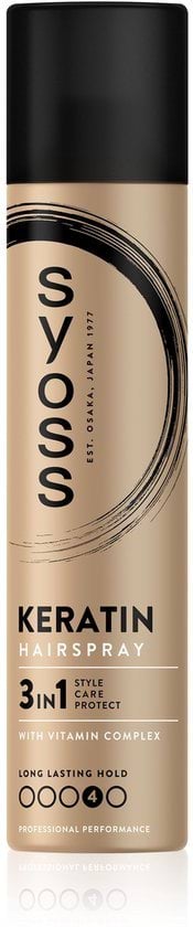 Лак для волосся Syoss Keratin 4, 300 мл