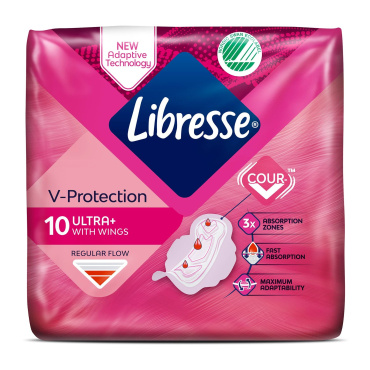Libresse гігієнічні прокладки Ultra 10 шт фото 1